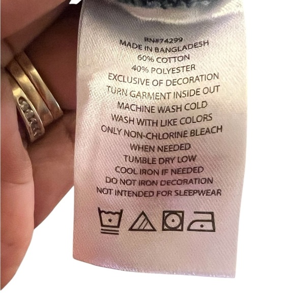 DKNY Girls Denim Overall Dress with Hearts - Size 10 - Picture 3 of 7